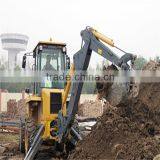 Mini Tractor Backhoe Loader With Attractive Appearance