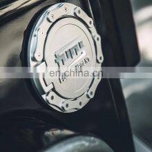 Chain 4x4 Gas Fuel Tank Cap Cover for Jeep Gas Cover for Wrangler JK Unlimited Off Road Exterior Accessories Parts thumbnail-2