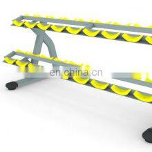 Commercial Gym Fitness Equipment Supplier Asj DS025 2 Layer Dumbbell Rack Wholesaler Price