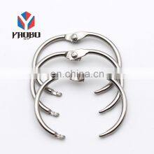 Factory Supply Book Binder Hinged Ring Book Binder Rings Metal Loos