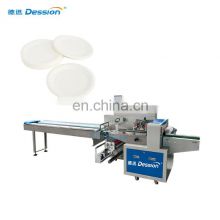 High Quality Disposable Paper Plate Cake Dish Packing Machine Factory Price