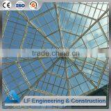 Tubular Steel Structure Fiberglass Skylight thumbnail-1