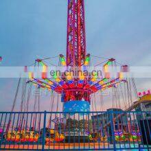 High Quality Amusement Park Machine Tower Thrilling Sky Drop Rotating Tower Rides for Sale thumbnail-4