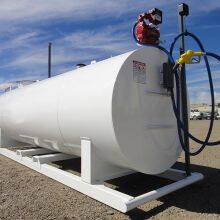 Diesel Fuel Tank With Skid Portable Gasoline Petrol Fuel Storage Tank for Petrol Filling Station thumbnail-1