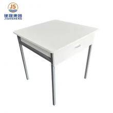 Product Descriptions From the Supplier Overview Product Description Size 700*700*750mm Desk TOP Top is MDF 18MM, PVC Edges Frame Round Tube With Powder Coating Packing Folding Legs, CKD,1 Set/Carton Color White Top,Gray Base Like,Maxima Chair RAL Product thumbnail-3