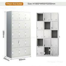 Laboratory Experimental Staff Storage Cabinet | Corrosion-Resistant Metal Locker | With Ventilation Holes and Adjustable Shelves thumbnail-3