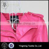 Wholesale Women's Fashion PU Leather Jacket, Windbreaker thumbnail-2