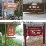 outdoor road and street led advertising signboard