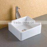 Vanity Mounted Ceramic Art Basin thumbnail-4