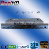 Amplifier 8 Ports HDMI Splitter 1.4a Support 3D thumbnail-1