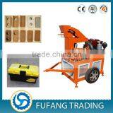 FL1-20 Concrete Compressed Interlocking Brick Machine With Car Tire Quality Choice