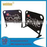 Custom Metal Outdoor Cafe Safety Barrier, Banner Stands thumbnail-2