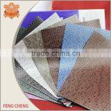 Wholesale leather embossed pu fashion leather