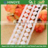 Hot Selling White Crochet Cotton Lace Trimming for Clothing H1506 thumbnail-3