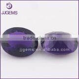 Wholesale Lab Created Oval Amethyst Synthetic Quartz Crystal For Sale