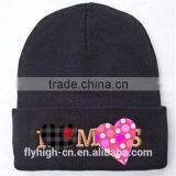 Cheap Price Wholesale Custom Warm Acrylic Knit Hat thumbnail-3