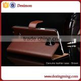 Genuine leather christmas gift flip case for lumia 950xl,for lumia 950xl tpu cover case