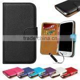 Luxury Wallet Genuine Real Leather Case,Book Leather Case For HTC ONE M8 thumbnail-1