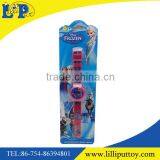 Popolar snap cap cartoon eletronic watch for kids