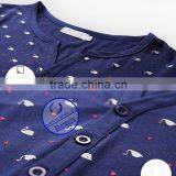 Wholesale Custom Design Full Printed Maternity Clothes, Women Maternity Clothing Top, High Quality Breastfeeding Top thumbnail-4