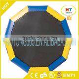 New Round Water Air Bouncer With Spring Structure Inflatable Water Trampoline for Sale thumbnail-2