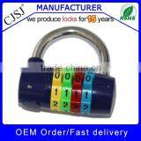 High Security Colorful 4 Digits Reset Combination Lock thumbnail-1