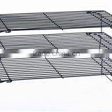 Kitchen 3 Tier Stackable Cooling Rack Tray Pies Food Bakery Chrome Plated Iron Wire Bread Cooling Rack thumbnail-6