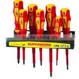 D258-4 7 PCS VDE Insulated ELECTRICAL SCREWDRIVER SET thumbnail-1