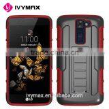 Good Price Bulk Buy From China Heavy Duty Armor Defender Combo Case for LG K8 With Kickstand Belt Clip
