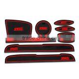 Car Accessories Non-slip Interior Door Mat for Toyota Yaris 2014 9pcs/set thumbnail-1