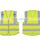 Safety Vest With Pockets Safety Reflective Vest Cheap Price thumbnail-2