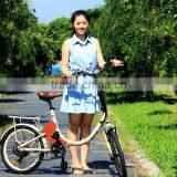 Mini,20 Inch Front Wheel Hub Motor 350 Watt Electric Bike Conversion Kit 36v Battery thumbnail-2