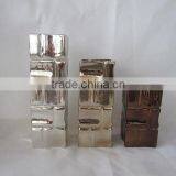 Europe Wholesale High Quality 3D Modern Ceramic Vase With Blue Flower Vase With Holes Home Decor thumbnail-1