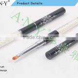 ANY High Quality Pearl Handle Nail Art Nail Polish Brush Oval Shape thumbnail-4