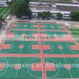 Hot Sale Synthetic Badminton Court Flooring/multiused Floor Made in China thumbnail-1