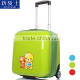 16 Inch Kid Cartoon Travel Suitcase Kids School Luggage Trolley Bag thumbnail-2