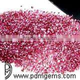 Pink Tourmaline Round Cut Lot For Gold Jewellery From Wholesaler