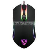 Motospeed V30 500HZ 3500DPI 6 Buttons Breathing LED Optical Wired Gaming Mouse for Notebook, PC, Laptop, Computer, Macbook thumbnail-2