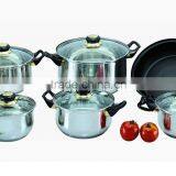 12 Pcs Non Stick Dinner Set, Pots Set thumbnail-1
