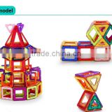 children toys new 2016 style Fight inserted blocks removable magnetic roller coaster roller track ball Educational toys