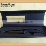 Ultra Sharp 4 Inch Black Blade Ceramic Paring Chef Knife, Satin Finish, Black Handle in Black Window Box thumbnail-1