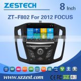 8 inch in dash car dvd player for ford focus 2012 with Rear View Camera GPS BT TV Radio RDS