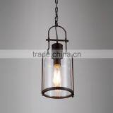 Cutting Poshing Craft Lamp Rust Ceiling Plate Light E27 Light Source Pendant Light thumbnail-2
