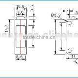 Small Square 12-24V dc Diffuse Photoelectric Sensor With CE thumbnail-6