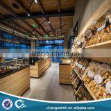 Wooden and Glass Cake Display Showcase