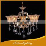 Antique Top Sale High Quality Gold Crystal Chandelier With 3 Lights thumbnail-2