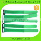3/4" Wide By 8" Long Colored Hook Loop Strap With Plastic Buckle