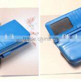 High Quality Long Women Leather Travel Wallet thumbnail-2