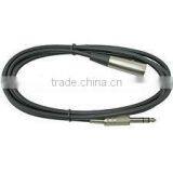 XLR 3-Pin Male to TRS Plug Male Microphone Mic Cable Cord