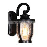 Outdoor Antique Lamp Post Garden Lamp Powered LED Lantern Hanging Outdoor Garden Coach Lantern Lamp thumbnail-4